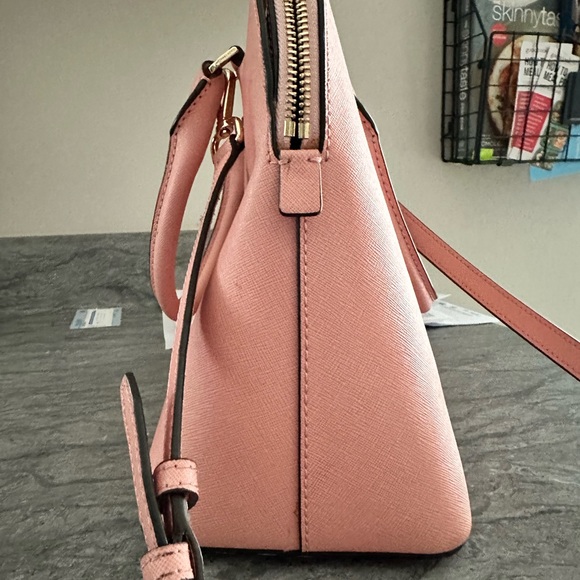 Micheal Kors Pink medium sized purse - handles and adjustable long strap. - Picture 3 of 5